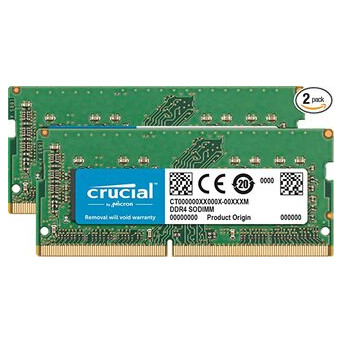 Оперативна пам'ять для ноутбуків Crucial 16 GB (2x8GB) SO-DIMM DDR4 3200 MHz (CT2K8G4SFRA32A) фото №1