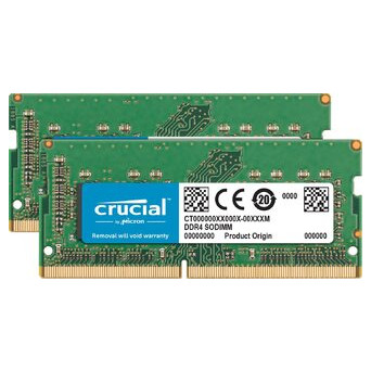 Пам'ять для ноутбука Crucial SODIMM DDR4-3200 32Gb (2x16Gb) non-ECC Unbuffered (CT2K16G4SFRA32A) фото №1