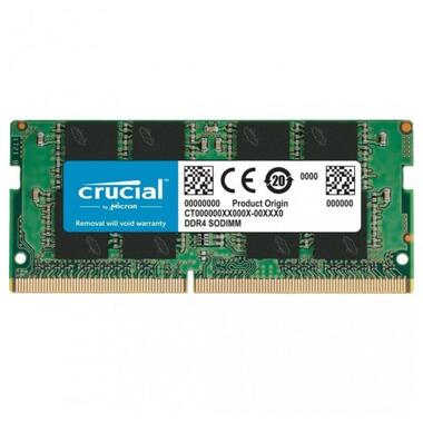 Модуль памяті Crucial DDR4-3200 16GB SODIMM CL22 (CT16G4SFRA32AT) фото №1