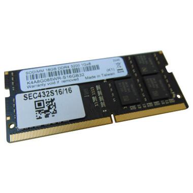 Модуль пам'яті для ноутбука SoDIMM DDR4 16GB 3200 MHz Samsung (SEC432S16/16) фото №2
