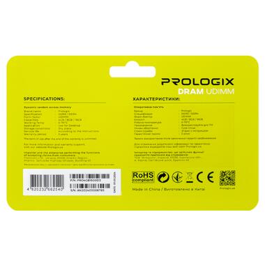 Модуль памяти DDR3 4GB/1600 Prologix (PRO4GB1600D3) фото №5