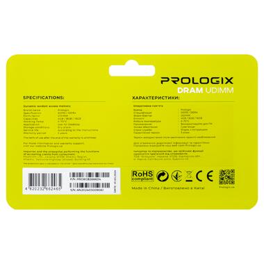 Модуль памяти DDR4 8GB/2666 Prologix (PRO8GB2666D4) фото №5