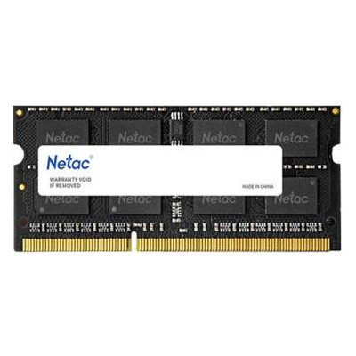 Модуль памяти Netac для ноутбука SoDIMM DDR3L 8GB 1600 MHz (NTBSD3N16SP-08) фото №1