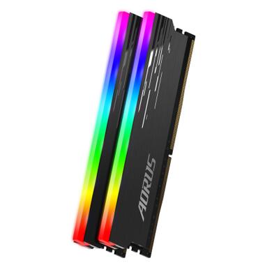Модуль пам'яті для комп'ютера DDR4 16GB (2x8GB) 3733 MHz AORUS RGB Fusion 2.0 Memory boost GIGABYTE (GP-ARS16G37D) фото №2