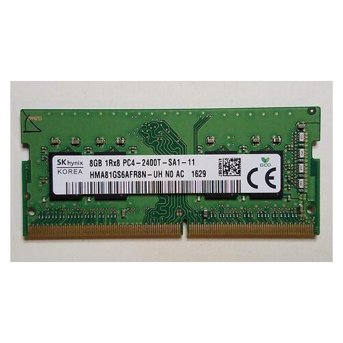 Оперативна пам'ять Hynix SO-DIMM DDR4 8GB ORIGINAL 2400 MHz, CL17, 1.2V (HMA81GS6AFR8N-UH) фото №1