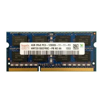 Модуль для ноутбука SoDIMM DDR3 4GB 1600 MHz Hynix (HMT351S6CFR8C-PB) фото №1
