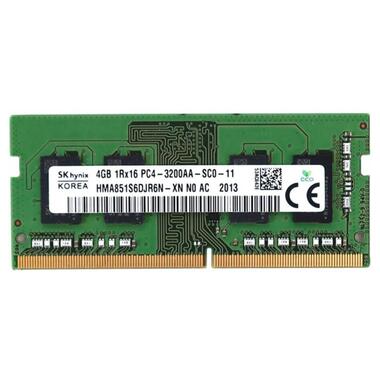 Модуль пам'яті SO-DIMM 4GB/3200 DDR4 Hynix (HMA851S6DJR6N-XN) фото №1