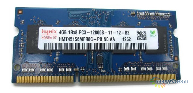 Модуль пам'яті Hynix SoDIMM DDR3 4GB 1600MHz (HMT451S6BFR8A-PB) фото №1