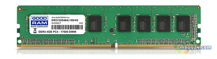Модуль пам'яті Goodram DDR4 8Gb 2400Mhz (GR2400D464L17S/8G) фото №1