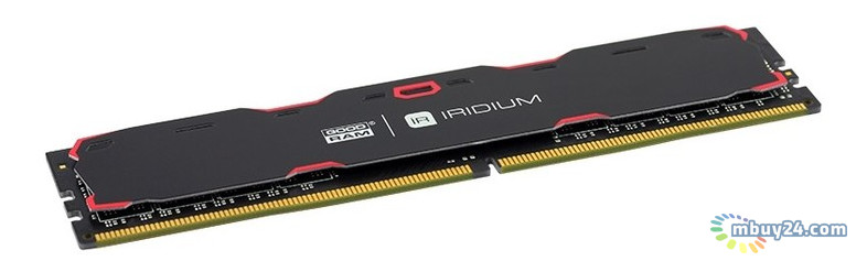 Модуль пам'яті для комп'ютера Goodram DDR4 8 GB 2400 MHz Iridium Black (IR-2400D464L15S/8G) фото №3