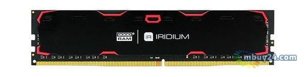 Модуль памяти для компьютера Goodram DDR4 8 GB 2400 MHz Iridium Black (IR-2400D464L15S/8G)