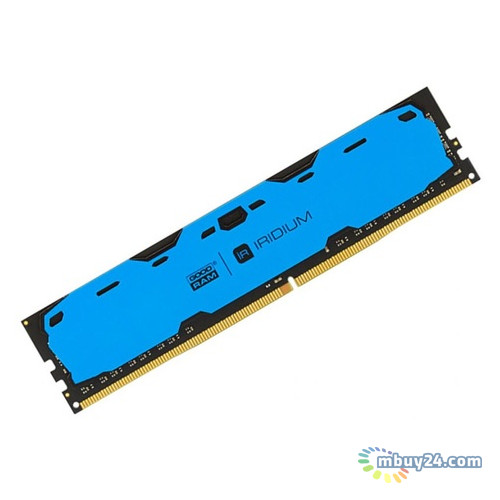 Оперативна пам'ять Goodram DDR4 8GB/2400 Iridium Blue (IR-B2400D464L15S/8G) фото №2