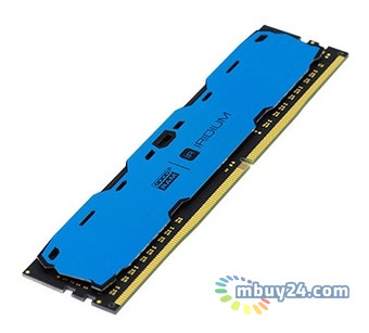 Оперативна пам'ять Goodram DDR4 8GB/2400 Iridium Blue (IR-B2400D464L15S/8G) фото №3
