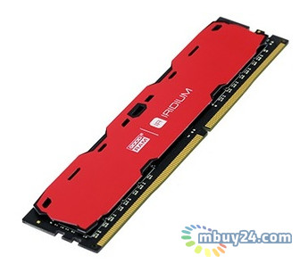 Оперативна пам'ять Goodram DDR4 8GB/2400 Iridium Red (IR-R2400D464L15S/8G) фото №2