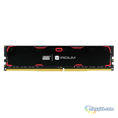 Оперативная память Goodram 8 GB DDR4 2400 MHz Iridium Black (IR-2400D464L17S/8G) фото №1
