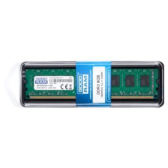 Модуль пам'яті Goodram DDR3 8GB PC3-12800 1600Mhz (GR1600D364L11 / 8G) фото №1