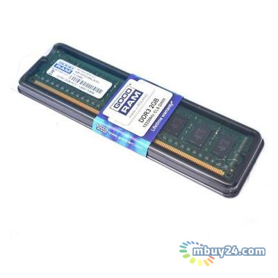 Пам'ять Goodram DDR3 2GB 1333Mhz (GR1333D364L9/2G) фото №1