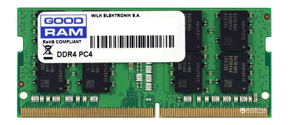 Модуль пам'яті SO-DIMM 8GB/2400 DDR4 GOODRAM (GR2400S464L17S/8G) фото №1