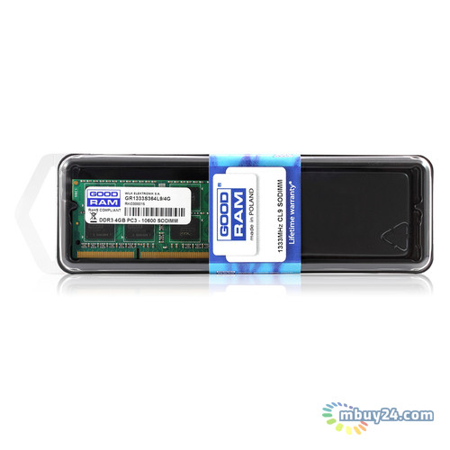 Пам'ять Goodram SO-DIMM DDR3 8GB 1600MHz (GR1600S3V64L11/8G) фото №3