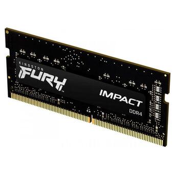 Модуль пам'яті HyperX для ноутбука SoDIMM DDR4 8GB 3200MHz Fury Impact (Kingston Fury) (KF432S20IB/8) фото №2