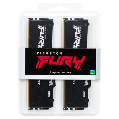 Модуль пам'яті для комп'ютера DDR5 64GB (2x32GB) 5600 MHz FURY Beast RGB Kingston Fury (ex.HyperX) (KF556C40BBAK2-64) фото №6