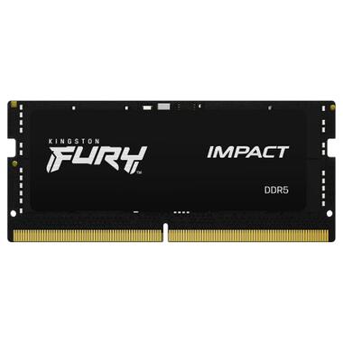 Модуль пам'яті для ноутбука SoDIMM DDR5 64GB (2x32GB) 5600 MHz FURY Impact Kingston Fury (ex.HyperX) (KF556S40IBK2-64) фото №3