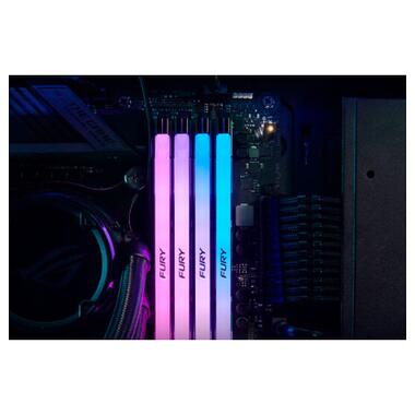 Модуль пам'яті для комп'ютера DDR5 24GB 6400 MHz Renegade RGB Black Kingston Fury (ex.HyperX) (KF564C32RSA-24) фото №9