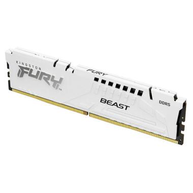 Модуль памяти для компьютера DDR5 32GB (2x16GB) 6000 MHz Beast White Kingston Fury (ex.HyperX) (KF560C36BWE2K2-32) фото №4