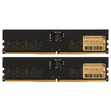 Модуль памяти для компьютера DDR5 64GB (2x32GB) 4800 MHz INTELIGENTES (IU5AIH2/64) фото №1