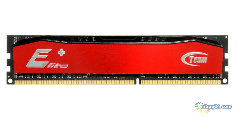 Модуль пам'яті Team Elite Plus DDR4 8GB/2400 Red (TPRD48G2400HC1601) фото №1