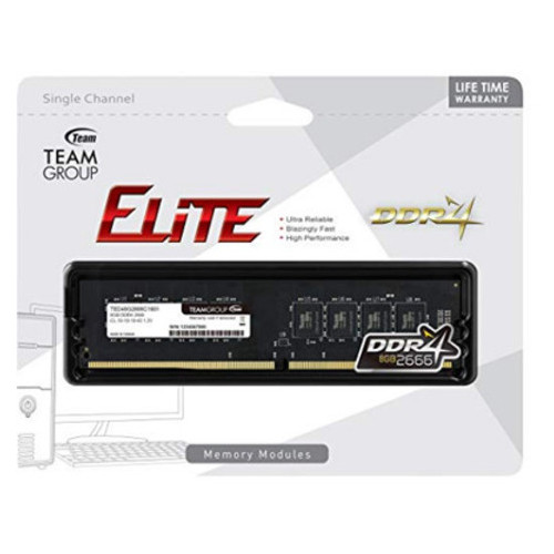 Модуль пам'яті DDR4 8GB 2666MHz Team Elite (TED48G2666C1901) фото №1