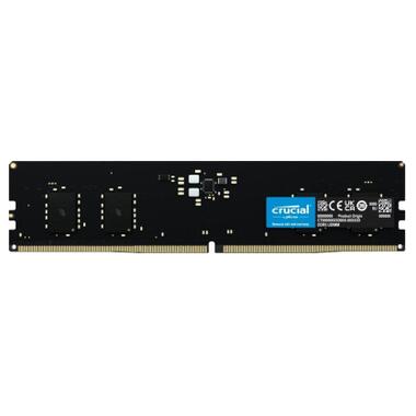 Модуль пам'яті для комп'ютера DDR5 8GB 4800 MHz Micron (CT8G48C40U5) фото №1