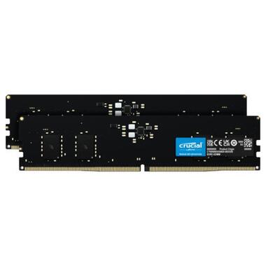 Модуль пам'яті для комп'ютера DDR5 16GB (2x8GB) 4800 MHz Micron (CT2K8G48C40U5) фото №1