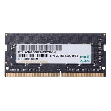 Оперативна пам'ять Apacer DDR4 CL22 8GB 3200 MHz  260-pin SO-DIMM Black (ES.08G21.GSH) фото №1