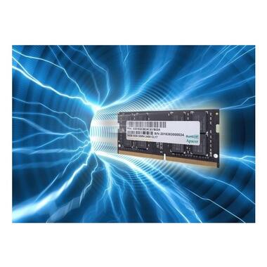 Оперативна пам'ять Apacer DDR4 CL22 8GB 3200 MHz  260-pin SO-DIMM Black (ES.08G21.GSH) фото №2