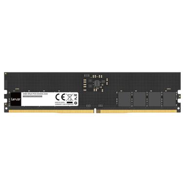 Модуль памяти для компьютера DDR5 16GB 5600 MHz Black Lexar (LD5U16G56C46ST-BGS) фото №1