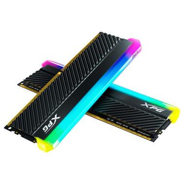 Модуль пам'яті для комп'ютера DDR4 16GB (2x8GB) 3600 MHz XPG Spectrix D45G RGB Black ADATA (AX4U36008G18I-DCBKD45G) фото №4