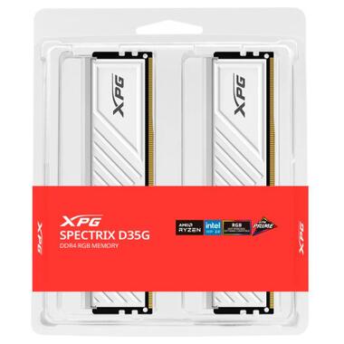 Модуль пам'яті для комп'ютера DDR4 64GB (2x32GB) 3600 MHz XPG Spectrix D35G RGB White ADATA (AX4U360032G18I-DTWHD35G) фото №5