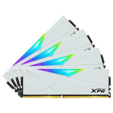 Модуль пам'яті для комп'ютера DDR4 64GB (4x16GB) 3600 MHz XPG Spectrix D50 RGB White ADATA (AX4U360016G18I-QCWH50) фото №3