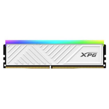 Модуль пам'яті для комп'ютера DDR4 8GB 3600 MHz XPG Spectrix D35G RGB White ADATA (AX4U36008G18I-SWHD35G) фото №1