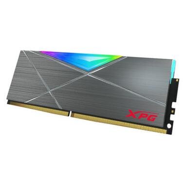 Модуль пам'яті для комп'ютера DDR4 8GB 3600 MHz XPG Spectrix D50 RGB Tungsten Gray ADATA (AX4U36008G18I-ST50) фото №2