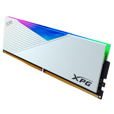 Модуль пам'яті для комп'ютера DDR5 32GB (2x16GB) 5200 MHz XPG Lancer RGB White ADATA (AX5U5200C3816G-DCLARWH) фото №4