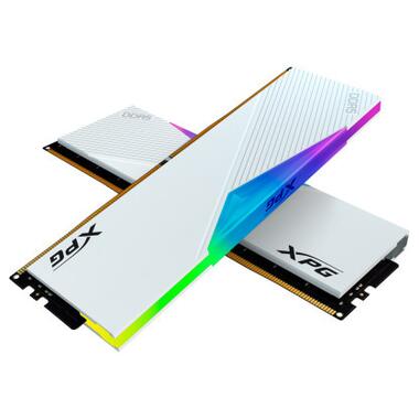 Модуль пам'яті для комп'ютера DDR5 32GB (2x16GB) 5200 MHz XPG Lancer RGB White ADATA (AX5U5200C3816G-DCLARWH) фото №5