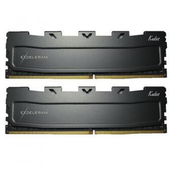 Модуль пам'яті eXceleram для комп'ютера DDR3L 16GB (2x8GB) 1600MHz Black Kudos (EKBLACK3161611LAD) фото №1