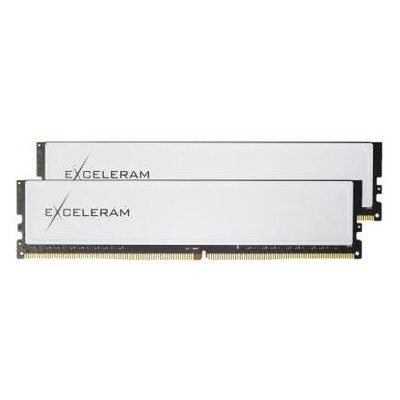 Модуль пам'яті для комп'ютера eXceleram DDR4 16GB (2x8GB) 3200MHz Black&White (EBW4163216AD) фото №1
