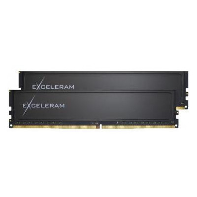 Модуль пам'яті для комп'ютера eXceleram DDR4 32GB (2x16GB) 3200MHz Dark (ED4323216CD) фото №1