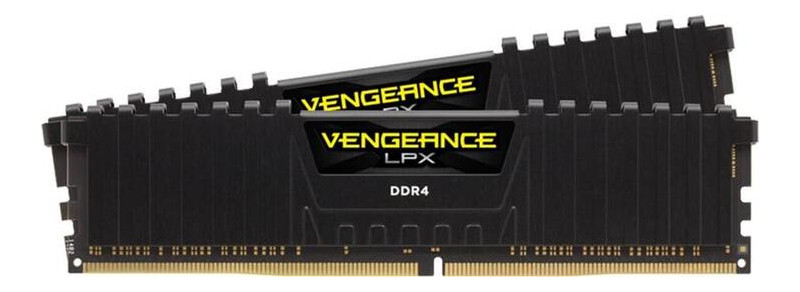 Модуль пам'яті Corsair DDR4 2x16GB/3200 Vengeance LPX Black (CMK32GX4M2E3200C16) фото №1