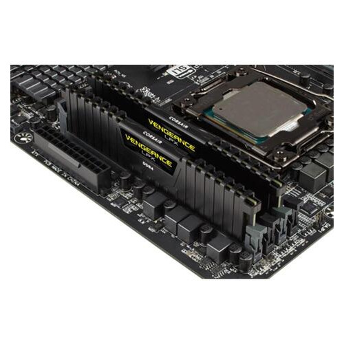 Модуль пам'яті Corsair DDR4 2x16GB/3200 Vengeance LPX Black (CMK32GX4M2E3200C16) фото №6