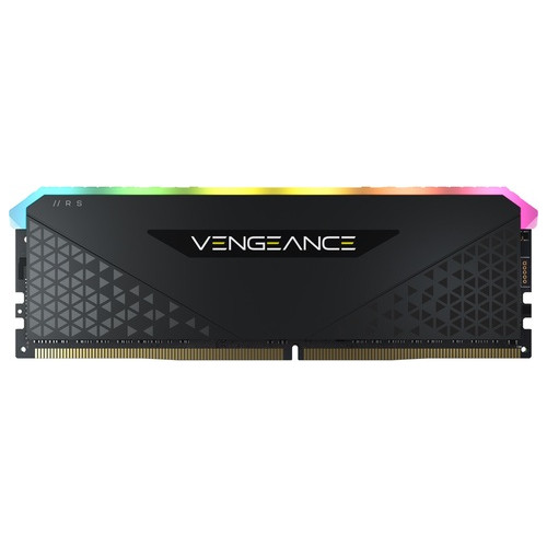 Модуль пам'яті DDR4 16GB/3600 Corsair Vengeance RGB RS Black (CMG16GX4M1D3600C18) фото №1