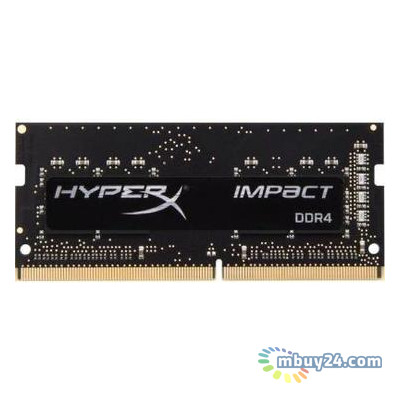 Модуль пам'яті для ноутбука Kingston SoDIMM DDR4 4GB 2400 MHz HyperX Impact (HX424S14IB / 4) фото №1